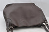 Authentic Louis Vuitton Epi Mandara MM Shoulder Cross Bag Brown M5889D LV 9141I