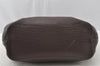 Authentic Louis Vuitton Epi Mandara MM Shoulder Cross Bag Brown M5889D LV 9141I