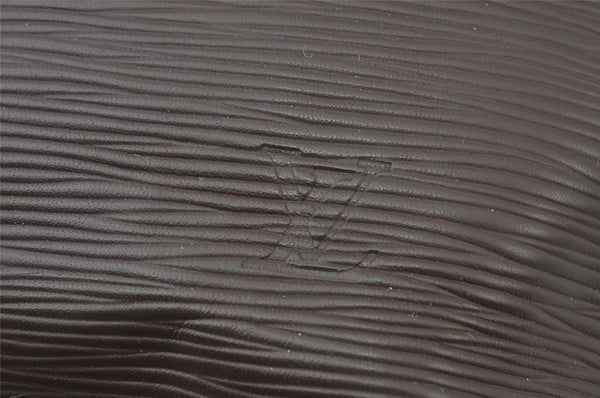 Authentic Louis Vuitton Epi Mandara MM Shoulder Cross Bag Brown M5889D LV 9141I