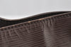 Authentic Louis Vuitton Epi Mandara MM Shoulder Cross Bag Brown M5889D LV 9141I
