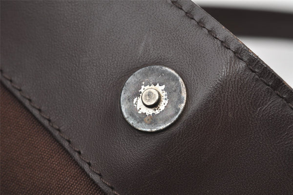 Authentic Louis Vuitton Epi Mandara MM Shoulder Cross Bag Brown M5889D LV 9141I