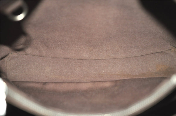 Authentic Louis Vuitton Epi Mandara MM Shoulder Cross Bag Brown M5889D LV 9141I