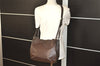 Authentic Louis Vuitton Epi Mandara MM Shoulder Cross Bag Brown M5889D LV 9141I