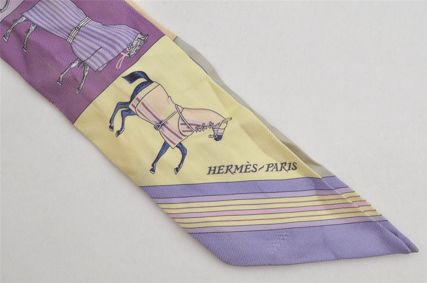 Authentic HERMES Twilly Scarf 