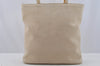 Authentic GUCCI Vintage Shoulder Tote Bag Suede Leather Beige Junk 9143I