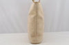 Authentic GUCCI Vintage Shoulder Tote Bag Suede Leather Beige Junk 9143I