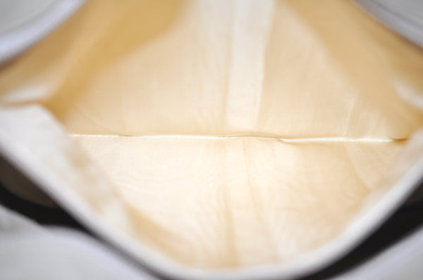 Authentic GUCCI Vintage Shoulder Tote Bag Suede Leather Beige Junk 9143I