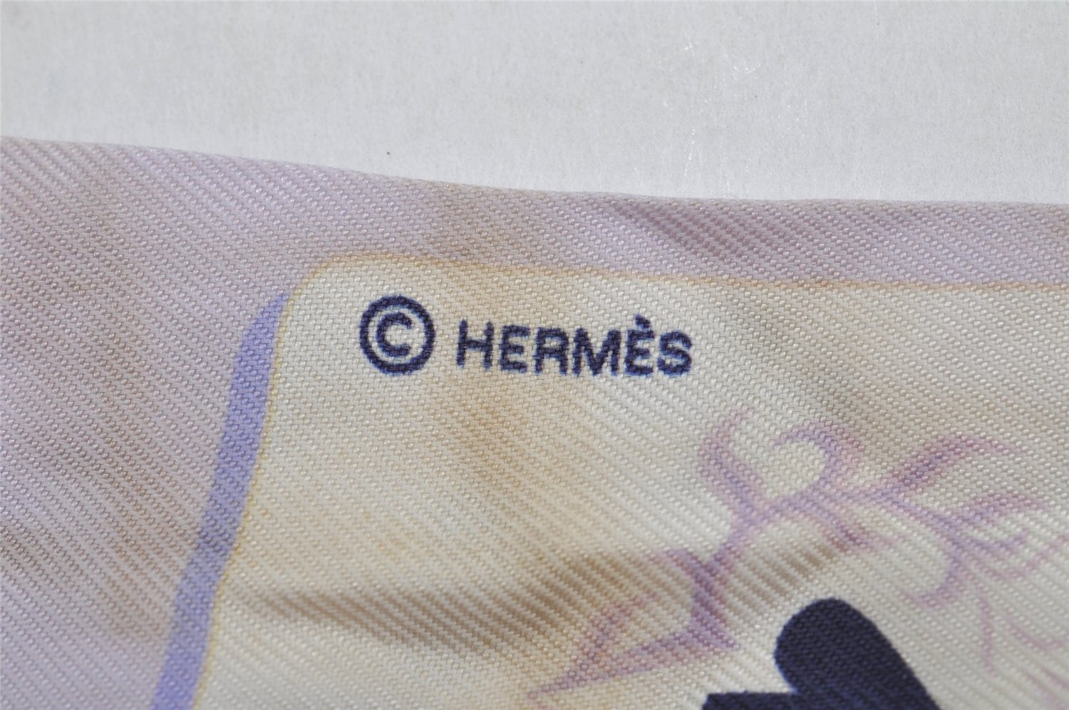 Authentic HERMES Twilly Scarf 