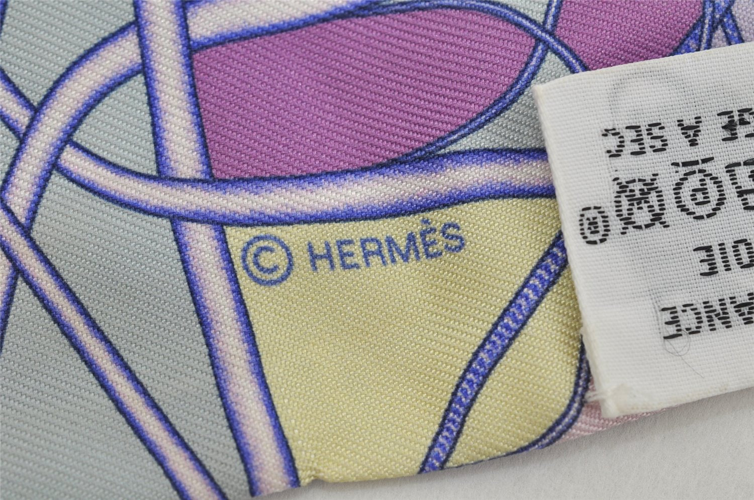 Authentic HERMES Twilly Scarf 