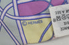 Authentic HERMES Twilly Scarf "Coup de Fouet au Bloc" Silk Light Purple 9144J