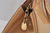 Auth Louis Vuitton Vernis Brea MM 2Way Shoulder Hand Bag Beige M90180 LV 9145I