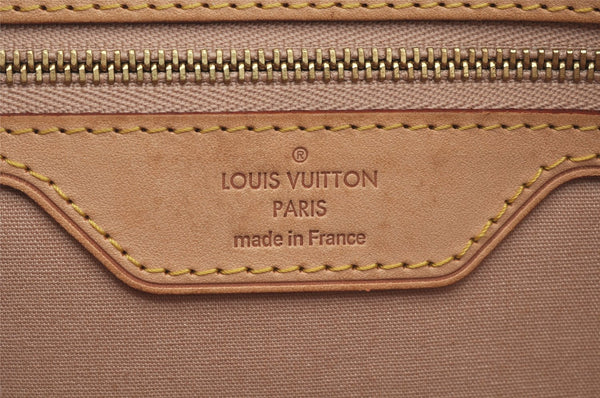 Auth Louis Vuitton Vernis Brea MM 2Way Shoulder Hand Bag Beige M90180 LV 9145I