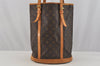 Authentic Louis Vuitton Monogram Bucket GM Shoulder Tote Bag M42236 LV 9146I