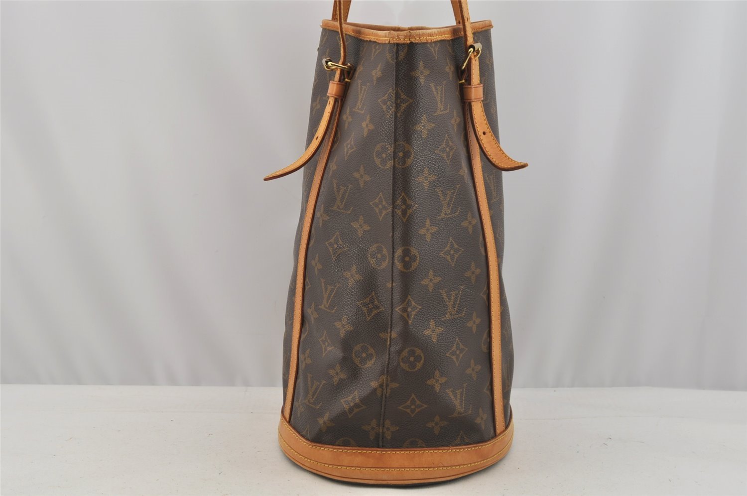 Authentic Louis Vuitton Monogram Bucket GM Shoulder Tote Bag M42236 LV 9146I