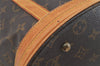Authentic Louis Vuitton Monogram Bucket GM Shoulder Tote Bag M42236 LV 9146I
