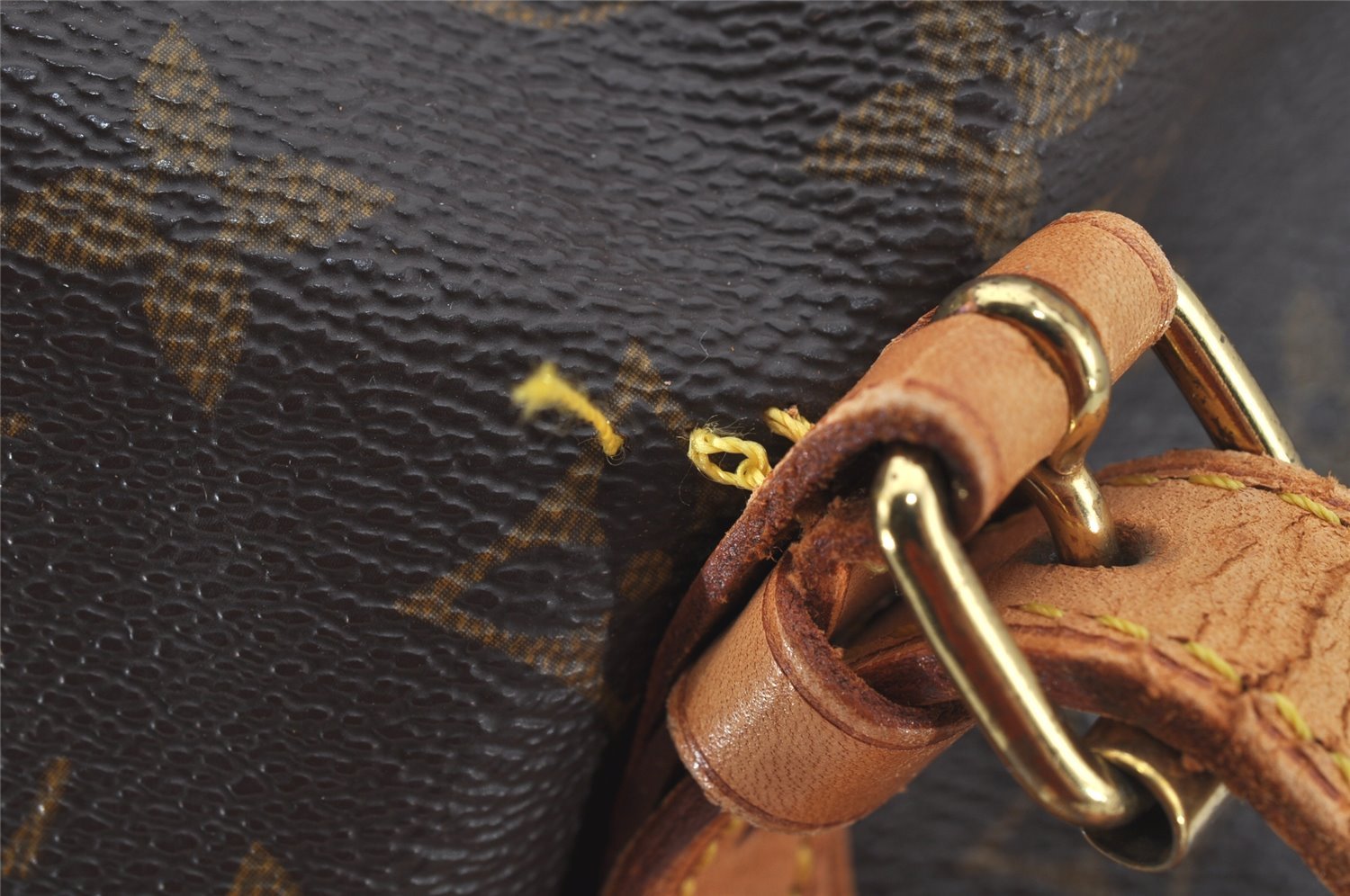 Authentic Louis Vuitton Monogram Bucket GM Shoulder Tote Bag M42236 LV 9146I