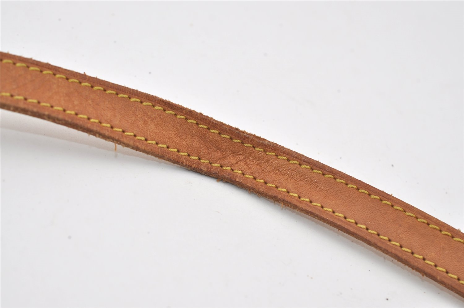 Authentic Louis Vuitton Leather Shoulder Strap Beige 39