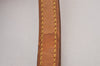 Authentic Louis Vuitton Leather Shoulder Strap Beige 39.8" LV 9148I