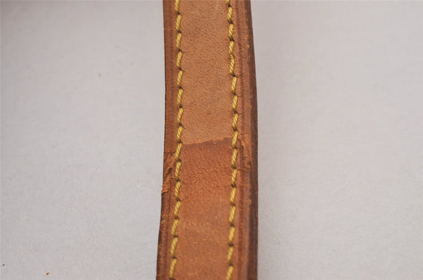 Authentic Louis Vuitton Leather Shoulder Strap Beige 39.8" LV 9148I