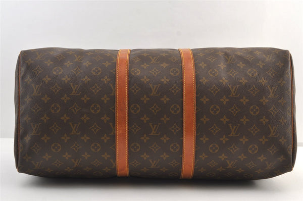 Authentic Louis Vuitton Monogram Keepall 55 Travel Boston Bag Old Model LV 9149J