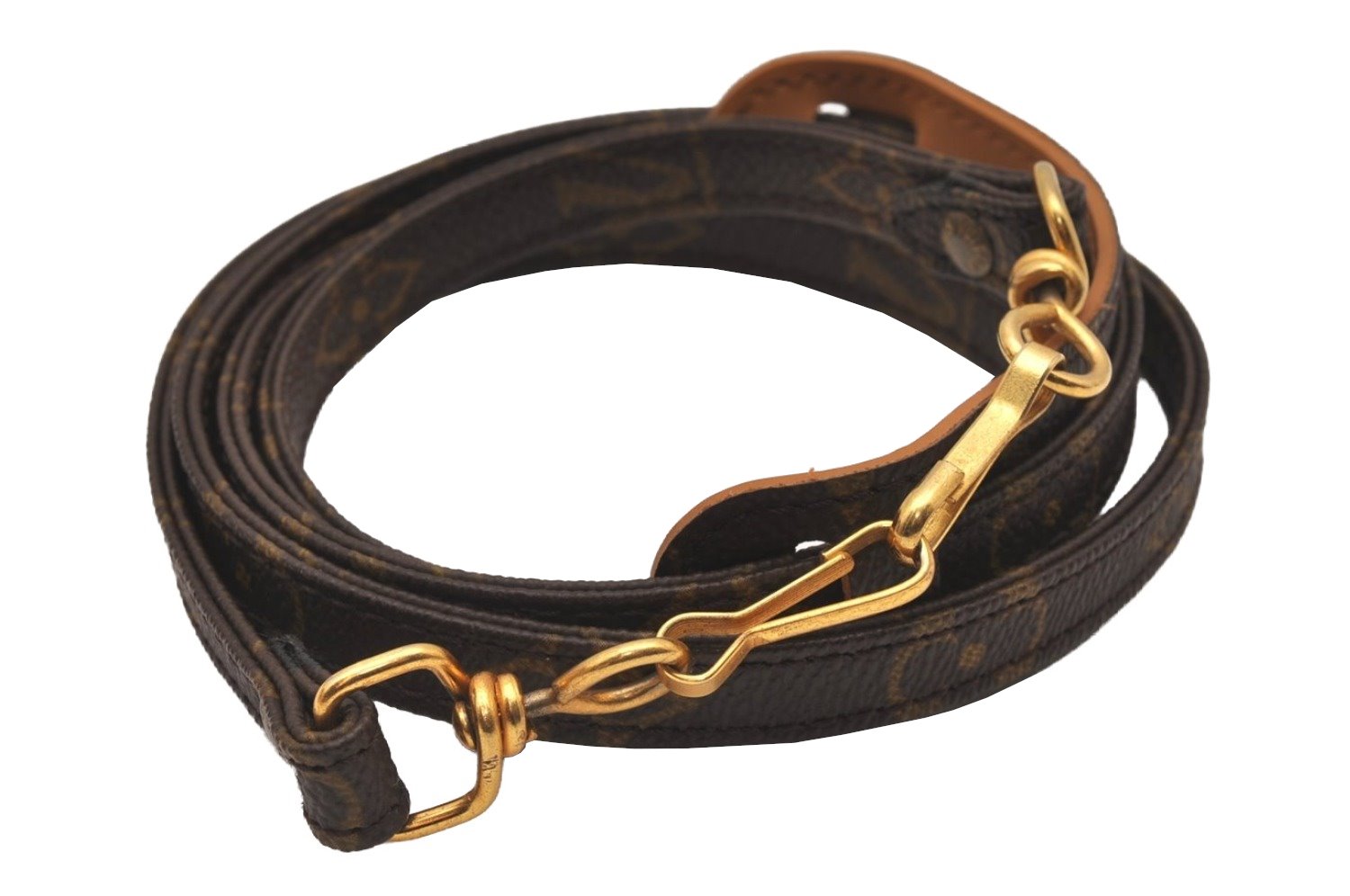 Authentic Louis Vuitton Monogram Shoulder Strap Old Model 50