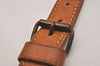 Authentic Louis Vuitton Leather Shoulder Strap Beige 37.2-44.5" LV 9151I