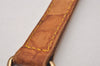 Authentic Louis Vuitton Leather Shoulder Strap Beige 37.2-44.5" LV 9151I