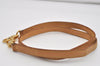 Authentic Louis Vuitton Leather Shoulder Strap Beige 39.4" LV 9152I