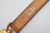 Authentic Louis Vuitton Leather Shoulder Strap Beige 39.4" LV 9152I