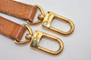 Authentic Louis Vuitton Leather Shoulder Strap Beige 47" LV 9153I