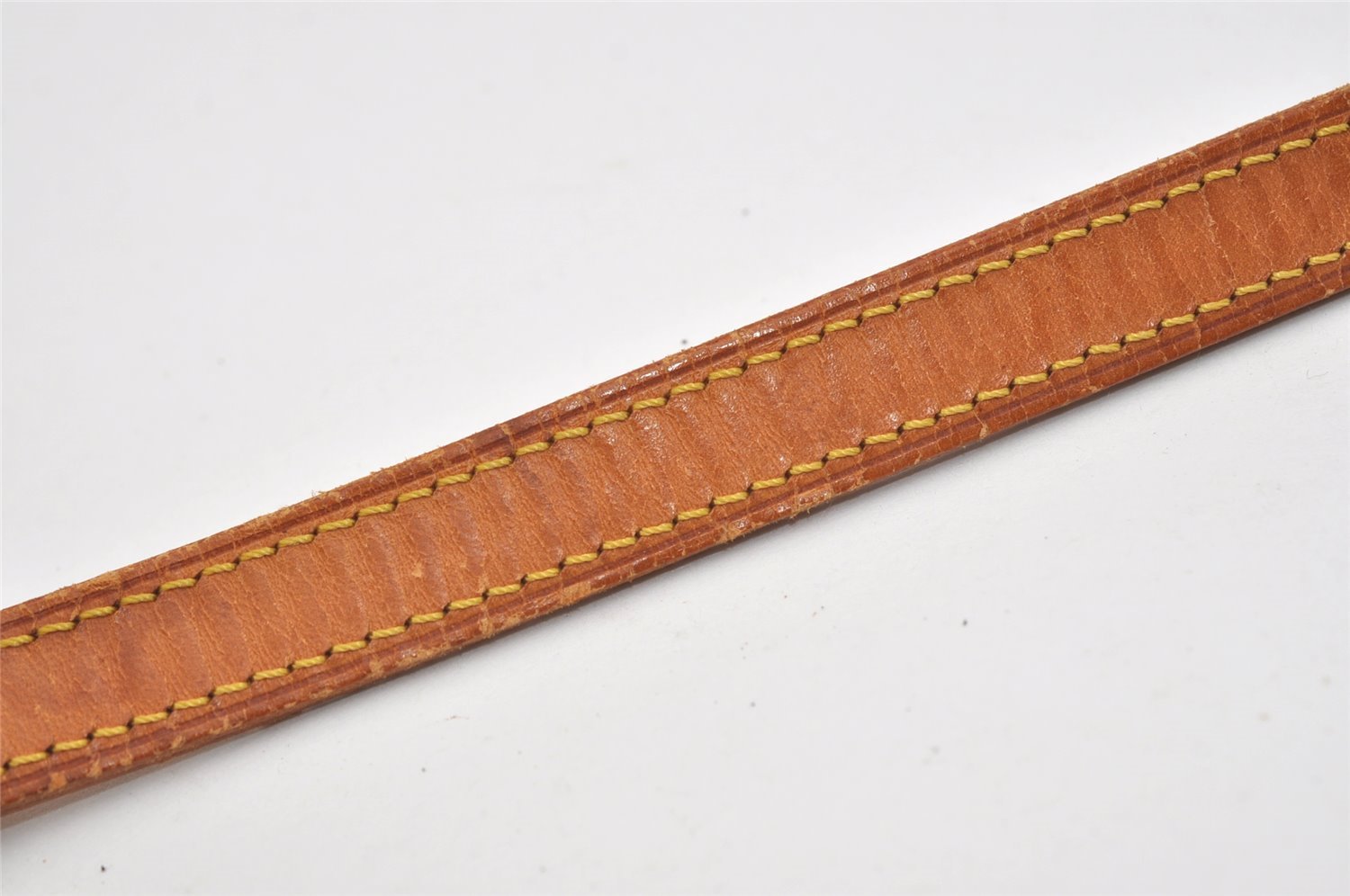 Authentic Louis Vuitton Leather Shoulder Strap Beige 47