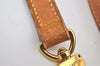 Authentic Louis Vuitton Leather Shoulder Strap Beige 47" LV 9153I