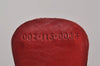 Authentic GUCCI Vintage Micro GG PVC Leather Shoulder Tote Bag Red Junk 9153J