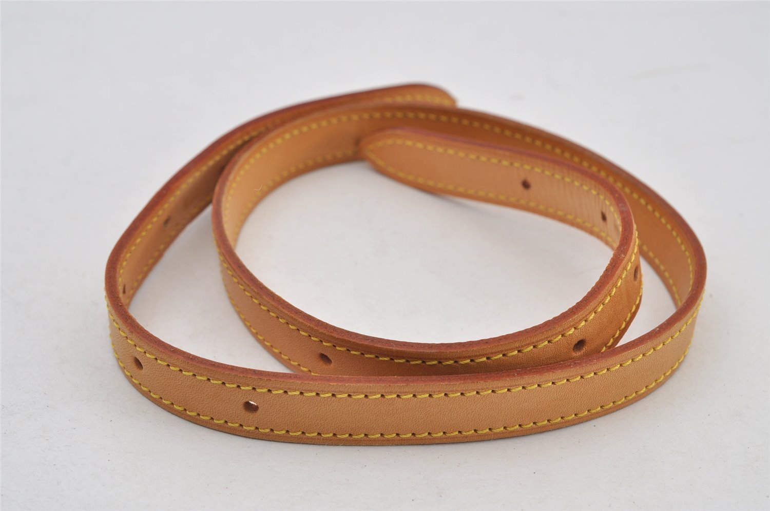 Authentic Louis Vuitton Leather Shoulder Strap For Bucket GM 31.9