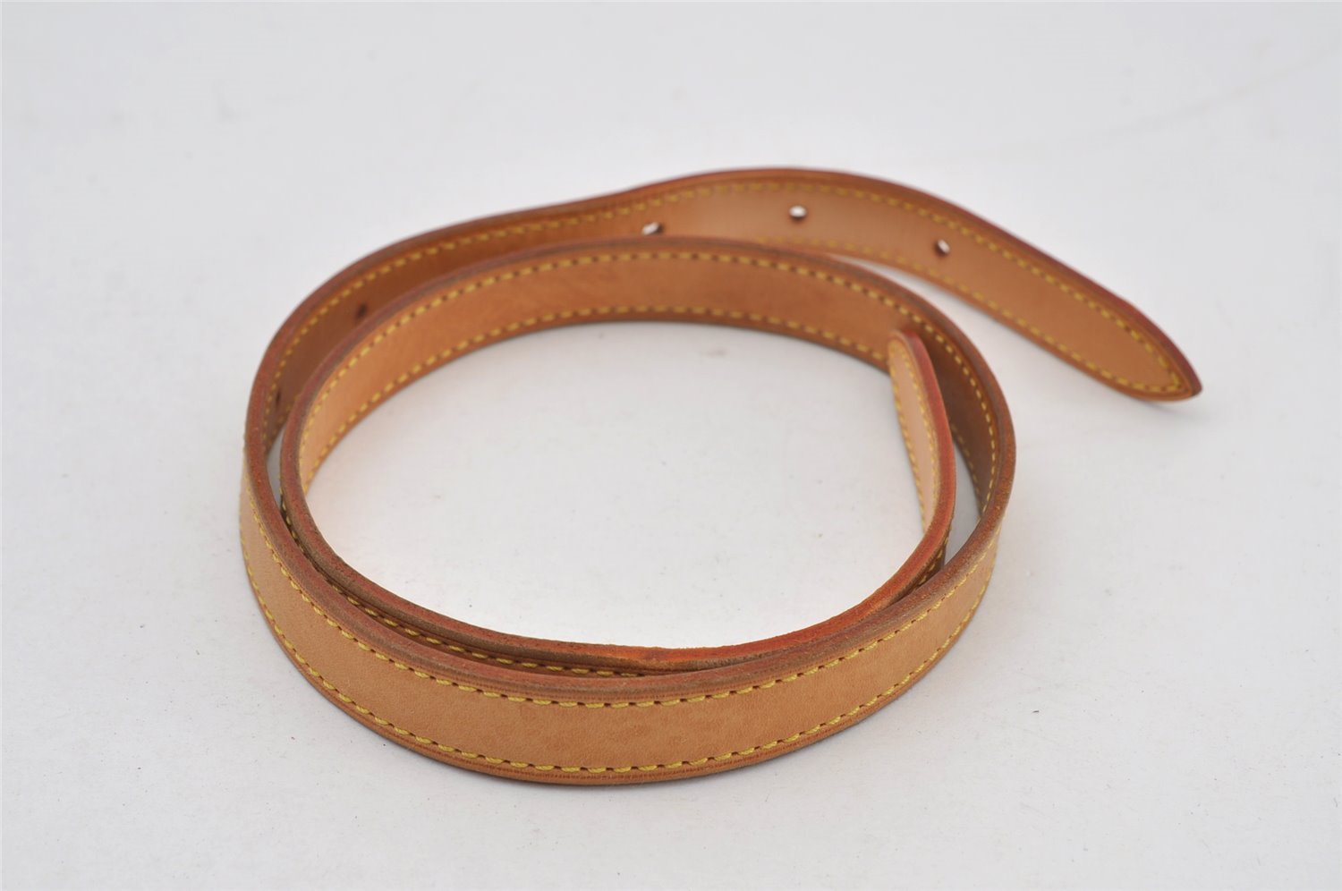 Authentic Louis Vuitton Leather Shoulder Strap For Bucket GM 31.9