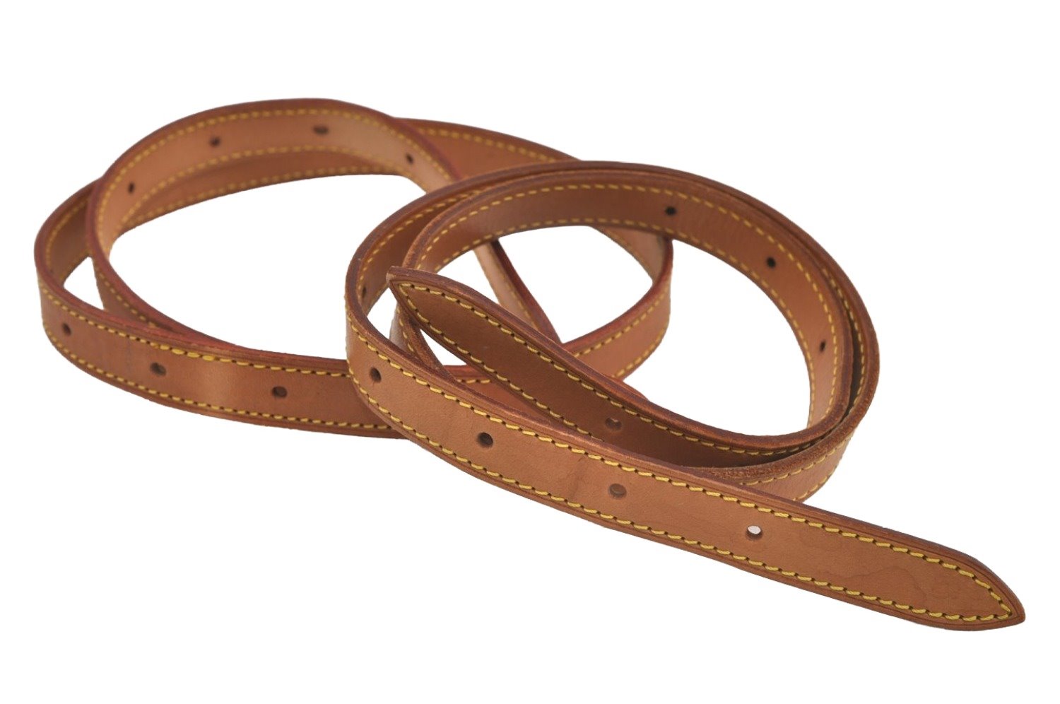 Authentic Louis Vuitton Leather Shoulder Strap For Bucket GM 31.9