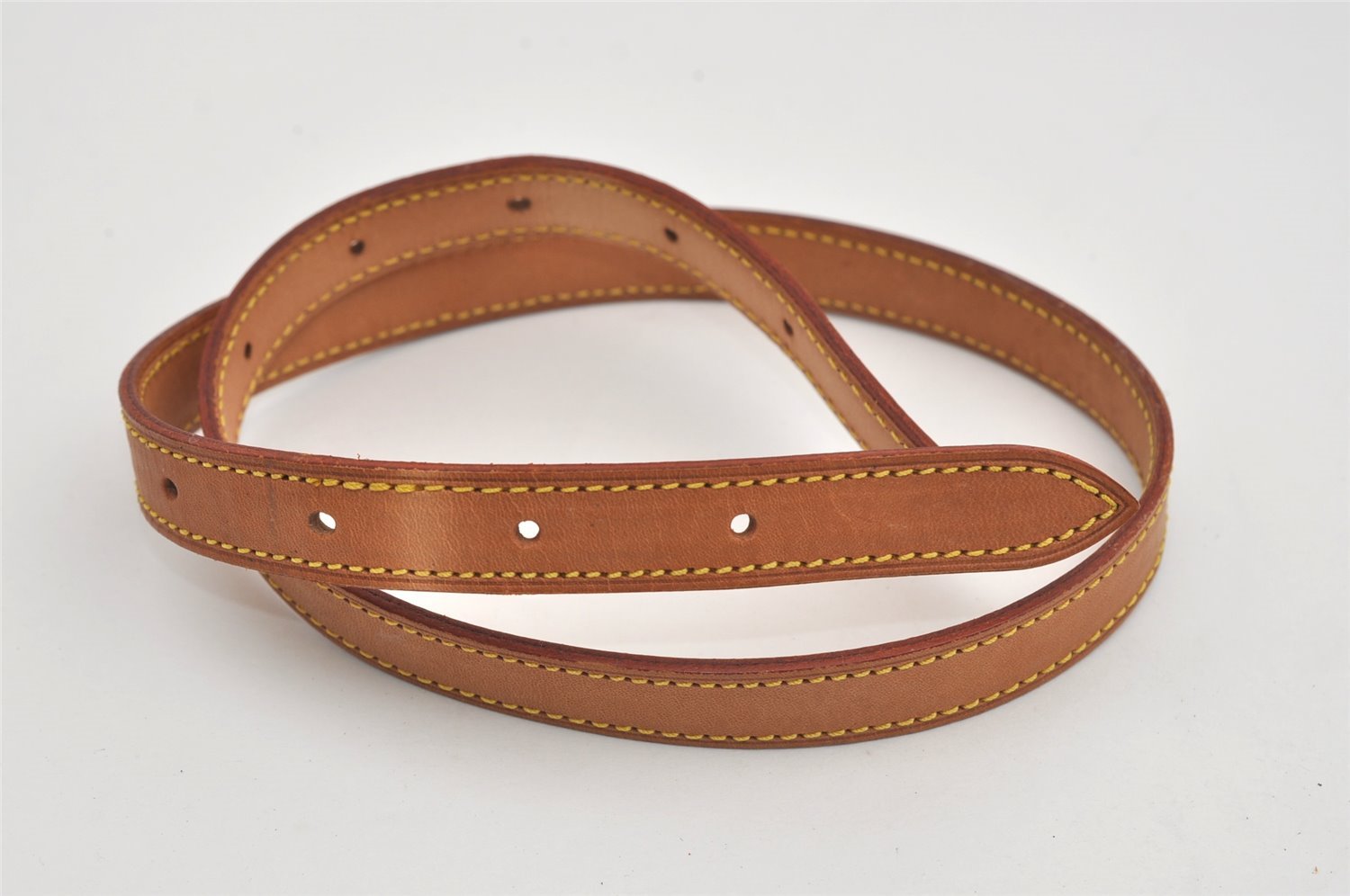 Authentic Louis Vuitton Leather Shoulder Strap For Bucket GM 31.9