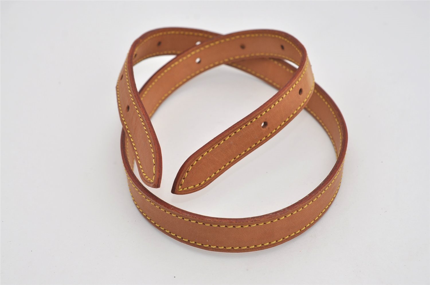 Authentic Louis Vuitton Leather Shoulder Strap For Bucket GM 31.9