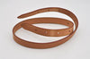Authentic Louis Vuitton Leather Shoulder Strap For Bucket GM 31.9" Beige 9157I