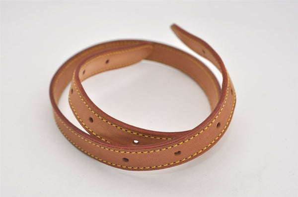 Authentic Louis Vuitton Leather Shoulder Strap For Bucket GM 31.9" Beige 9157I