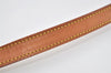 Authentic Louis Vuitton Leather Shoulder Strap For Bucket GM 31.9" Beige 9157I
