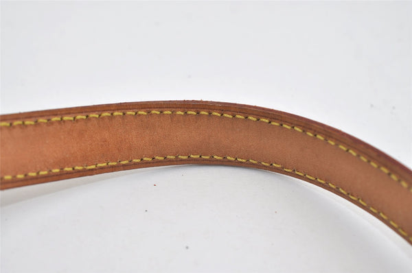 Authentic Louis Vuitton Leather Shoulder Strap For Bucket GM 31.9" Beige 9157I