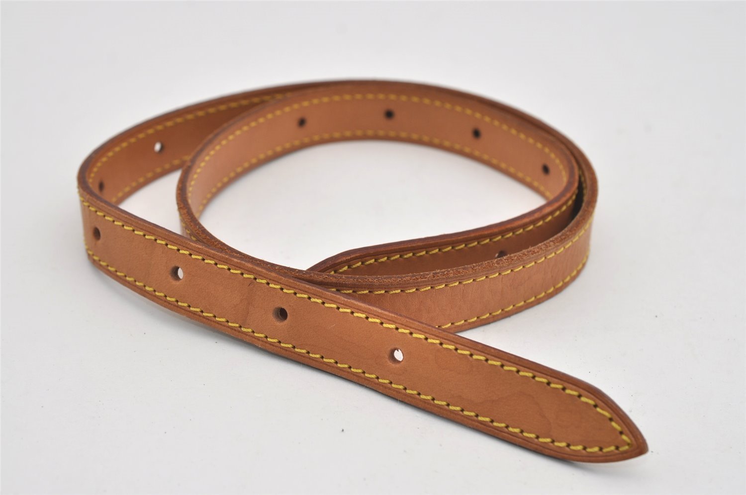 Authentic Louis Vuitton Leather Shoulder Strap For Bucket GM 31.9