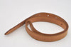 Authentic Louis Vuitton Leather Shoulder Strap For Bucket GM 31.9" Beige 9157I