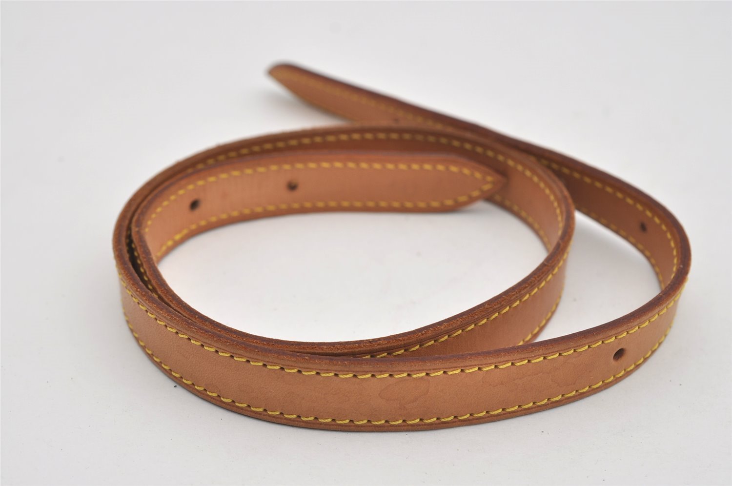 Authentic Louis Vuitton Leather Shoulder Strap For Bucket GM 31.9