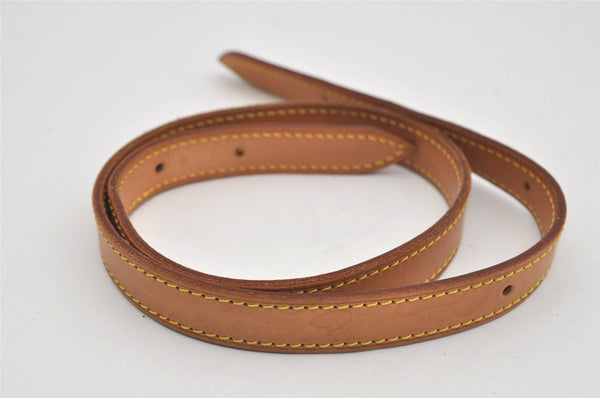 Authentic Louis Vuitton Leather Shoulder Strap For Bucket GM 31.9" Beige 9157I