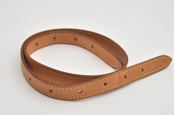 Authentic Louis Vuitton Leather Shoulder Strap For Bucket GM 31.9" Beige 9157I