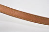 Authentic Louis Vuitton Leather Shoulder Strap For Bucket GM 31.9" Beige 9157I