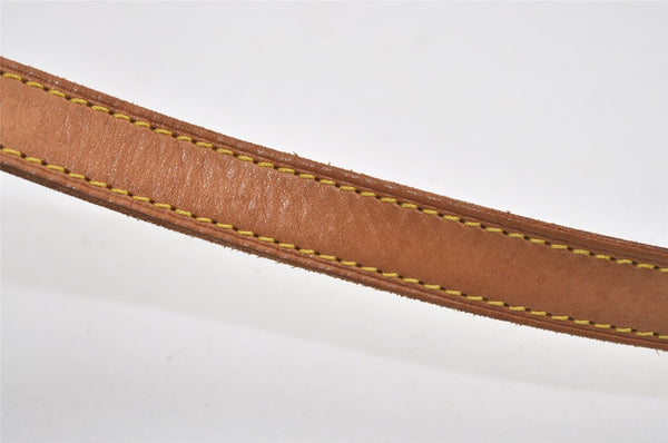 Authentic Louis Vuitton Leather Shoulder Strap For Bucket GM 31.9" Beige 9157I