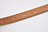 Authentic Louis Vuitton Leather Shoulder Strap For Bucket GM 31.9" Beige 9157I